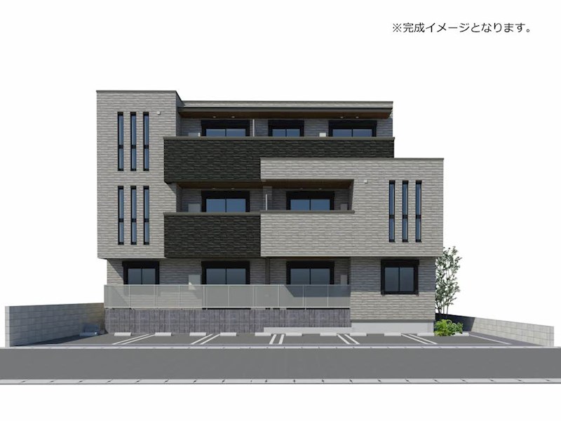 建物外観　※建築中のためイメージ画像