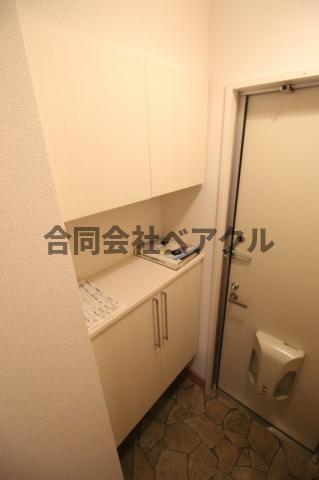 収納　ちょっとした収納スペースも充実しています