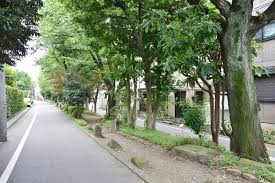 公園　呑川柿の木坂支流緑道（公園）まで601m