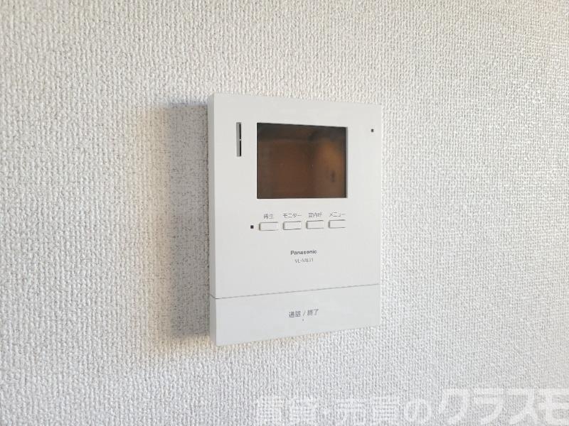 セキュリティ　来訪者が確認できるモニターホン♪
