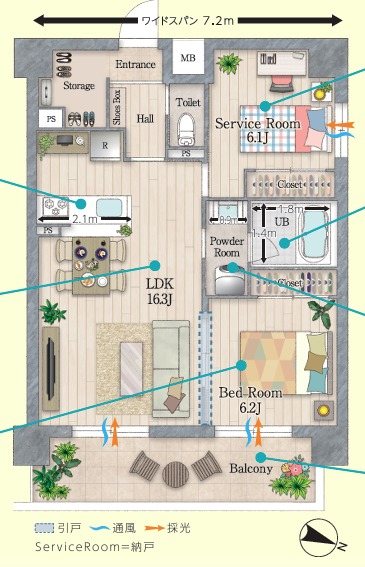 間取り図