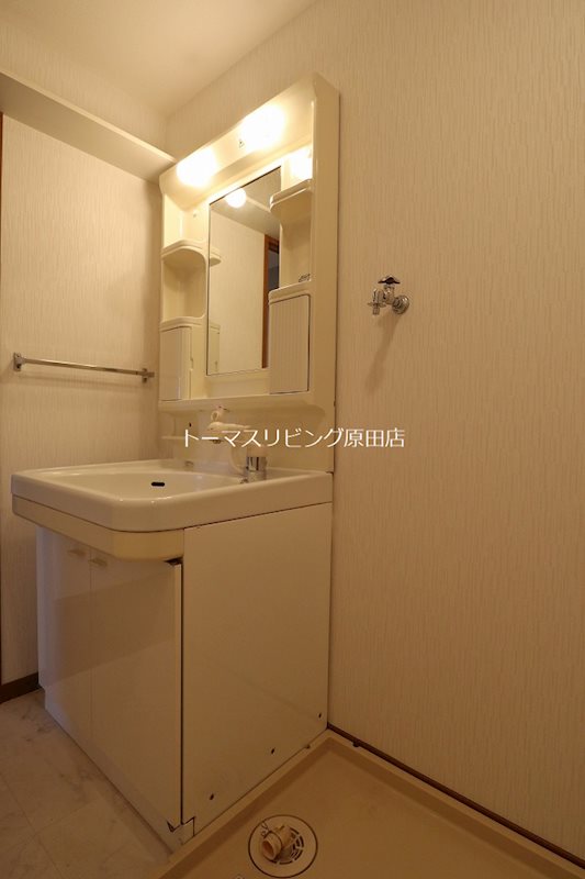 洗面設備　202号室写真