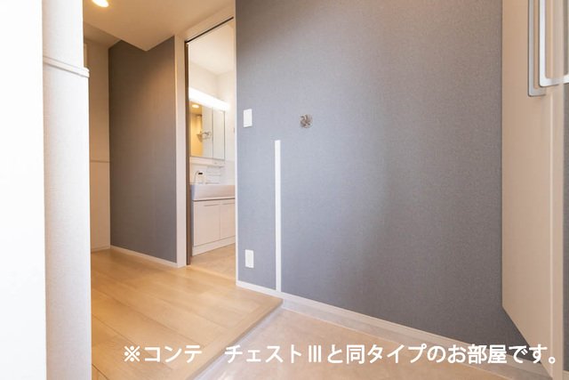 玄関　明るい玄関です