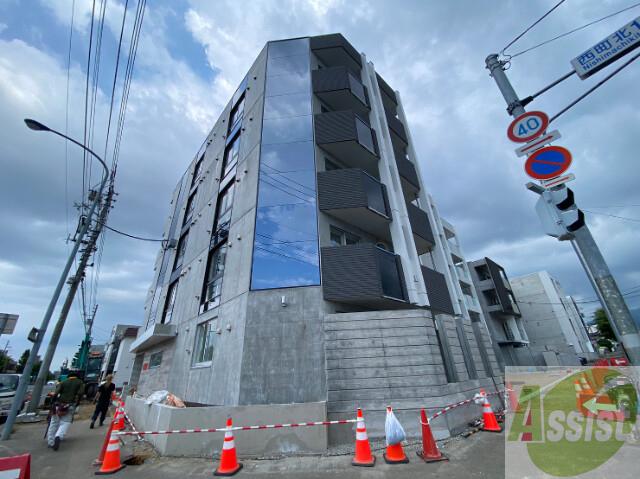 建物外観　札幌市西区西町北「ブランシャールＡＬＡＩＮ西町」