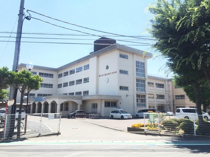 中学校　郡山市立郡山第六中学校（中学校）まで1204m