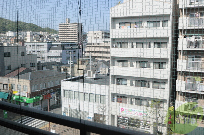 眺望　空が広く見えるバルコニーはうれしいですね。