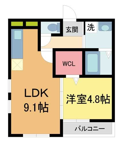 フジパレス西宮南甲子園の間取り写真