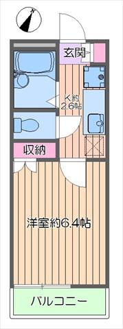ラフィーネ北葛西の間取り写真