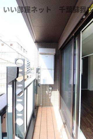バルコニー　広々としたバルコニーです