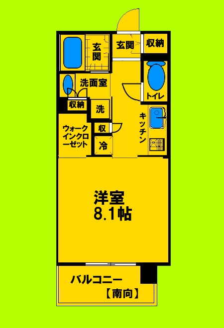 地下鉄御堂筋線 江坂駅 徒歩3分 11階建 築13年の間取り写真