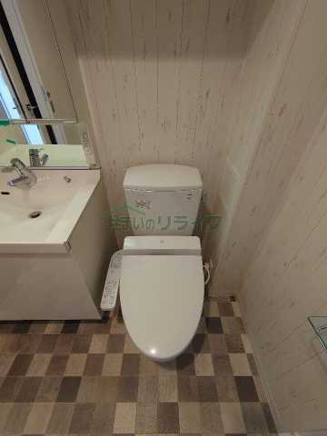 トイレ　別部屋同間取り参考写真