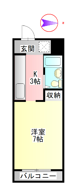 アビタシオンK5の間取り写真