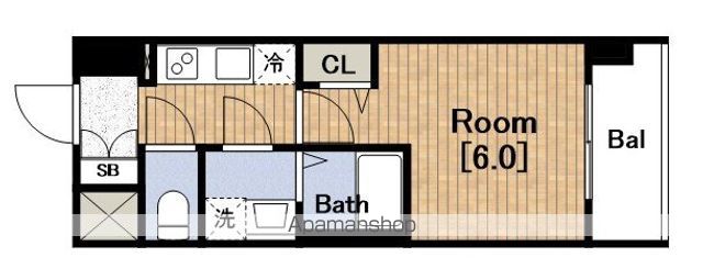阪神電鉄阪神なんば線 九条駅 徒歩7分 13階建 新築の間取り写真