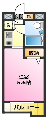 ジョイフル新丸子第2の間取り写真