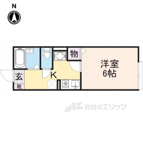 シャレー神宮前の間取り写真