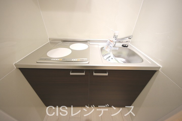アウローラA棟のキッチン写真