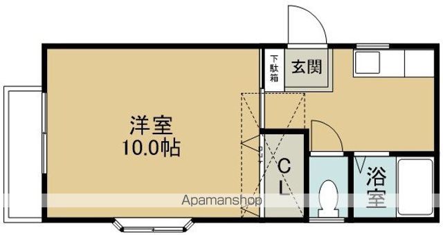 コーポ松韻の間取り写真