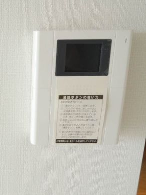 セキュリティ　☆モニター付きインターホン☆