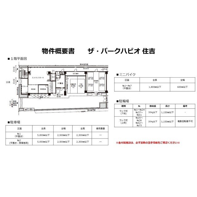 その他共有部分　物件概要