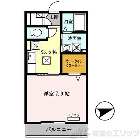 メルレットの間取り写真