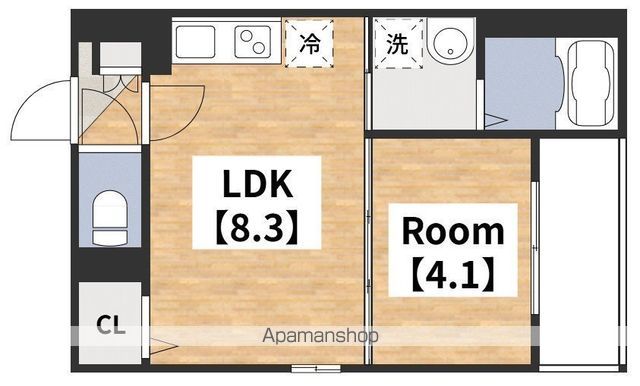 近鉄南大阪線 矢田駅 徒歩4分 3階建 新築の間取り写真