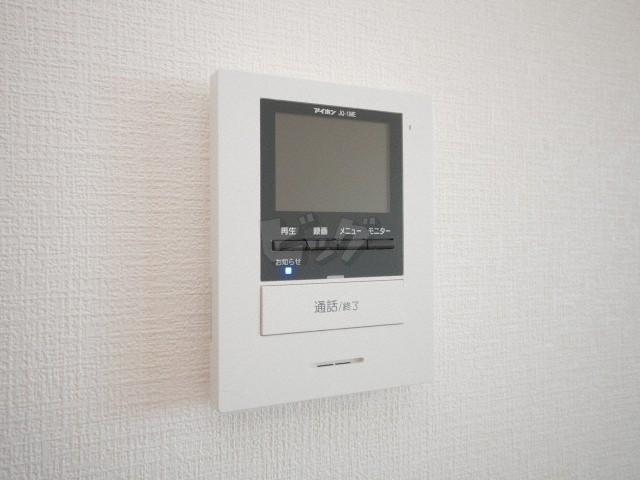 セキュリティ　TVモニターホンでお客様のお顔も見えて安心です！