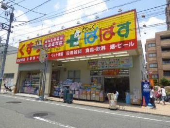 ドラックストア　どらっぐぱぱす江古田店（ドラッグストア）まで290m