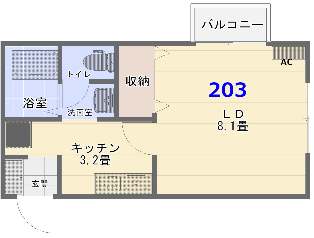 スマイル２２の間取り