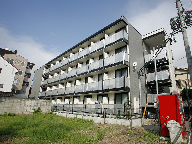 熊本市中央区迎町のマンションの建物外観