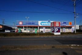 ドラックストア　ウエルシア館林松原店（ドラッグストア）まで189m