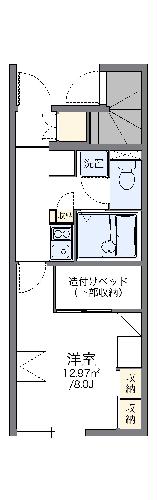 レオパレス綾乃尾の間取り