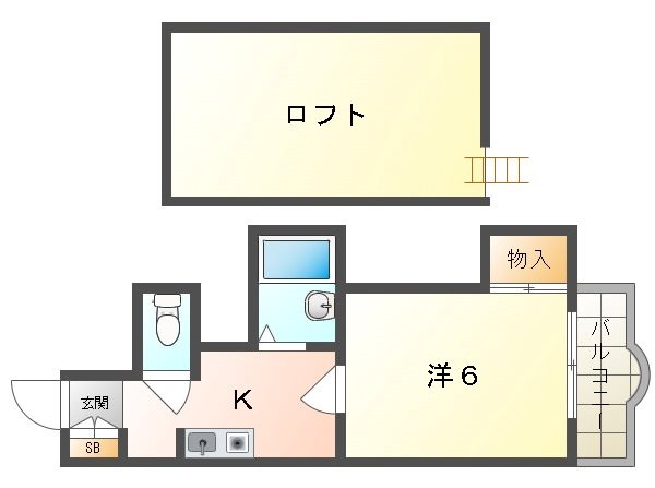 ウインライフ滝井の間取り