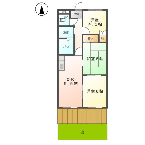 エポックあすかの間取り