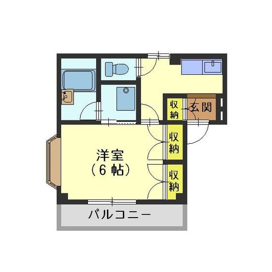 パインパレス町新Ｉの間取り