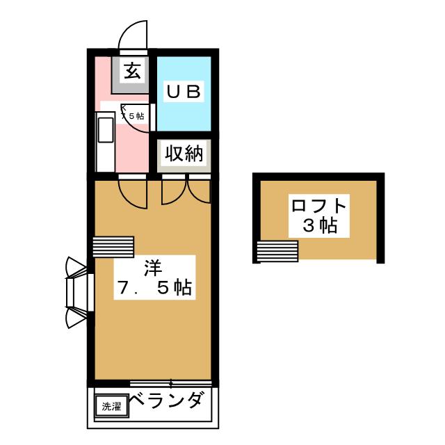 メゾンドＫの間取り