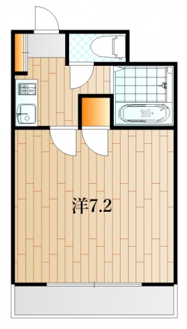 下関市新地町のマンションの間取り