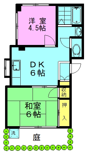 八王子市元本郷町のマンションの間取り