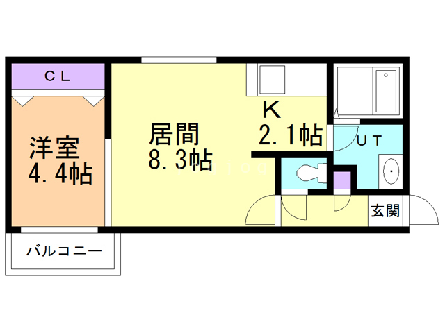 スマイル小樽築港_間取り_0