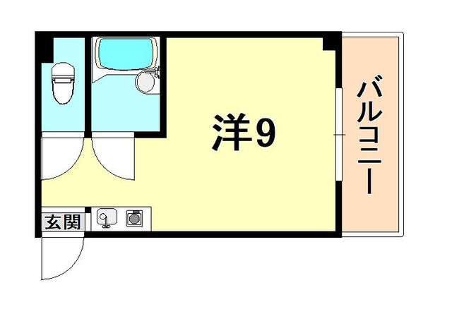 三景マンションの間取り