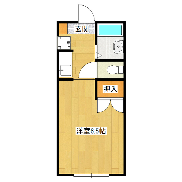 トップツクバＢの間取り