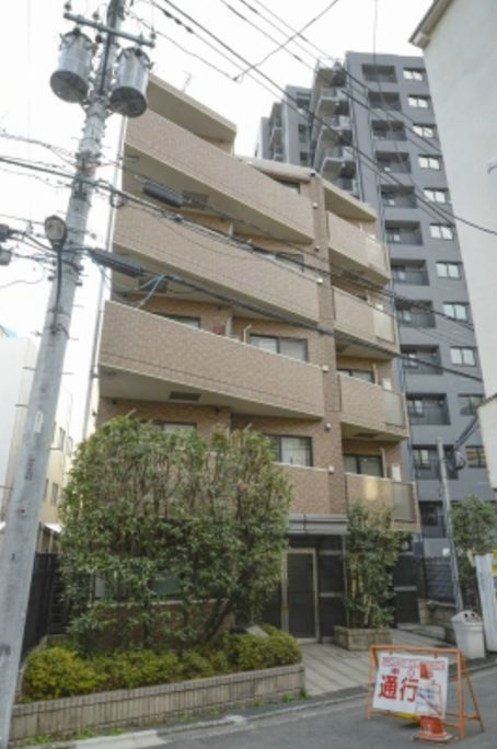建物外観　家具家電付きマンション