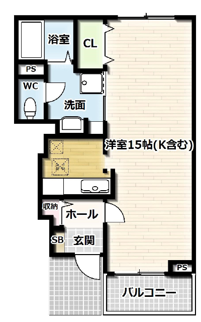 ベル　ソレイユの間取り