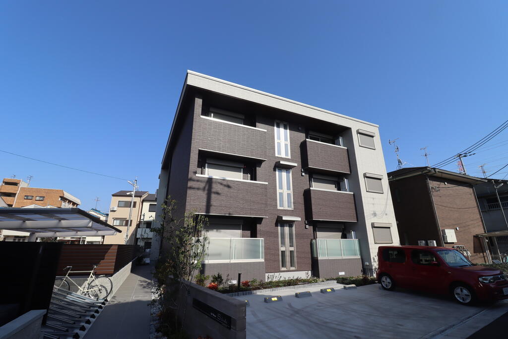 建物外観　外観を撮影