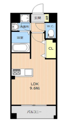 LIBTH高宮通りの間取り