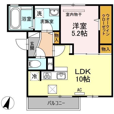 グランオッツイズモの間取り