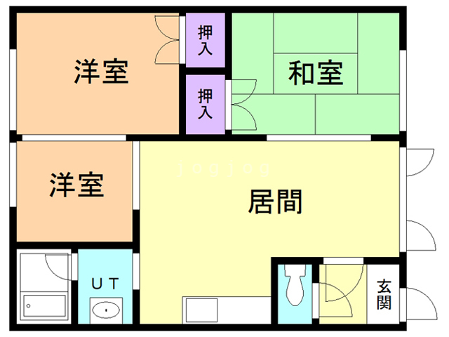 シルキー８．２の間取り