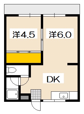 井上マンションの間取り