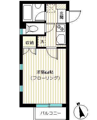 ハイム桜C棟の間取り