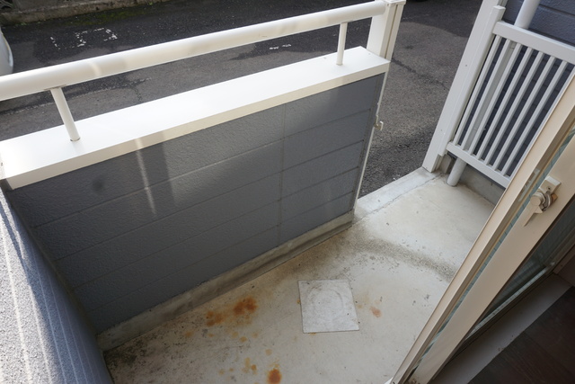 バルコニー　南向きのバルコニー