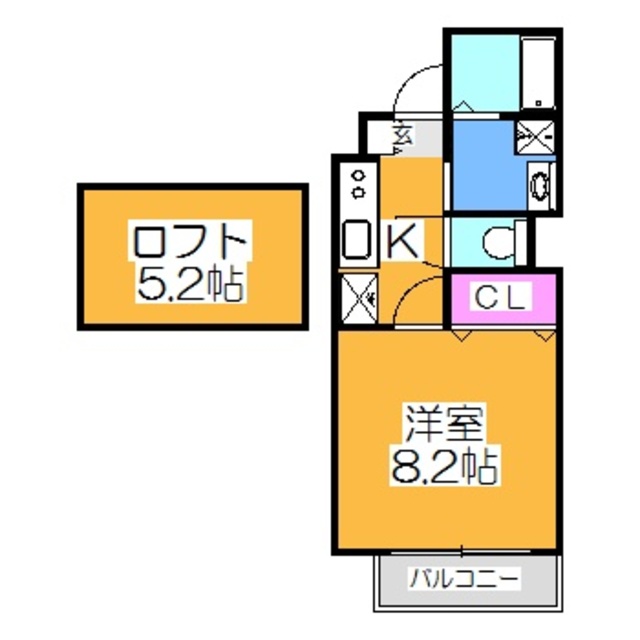 デル・メゾン堺市駅の間取り